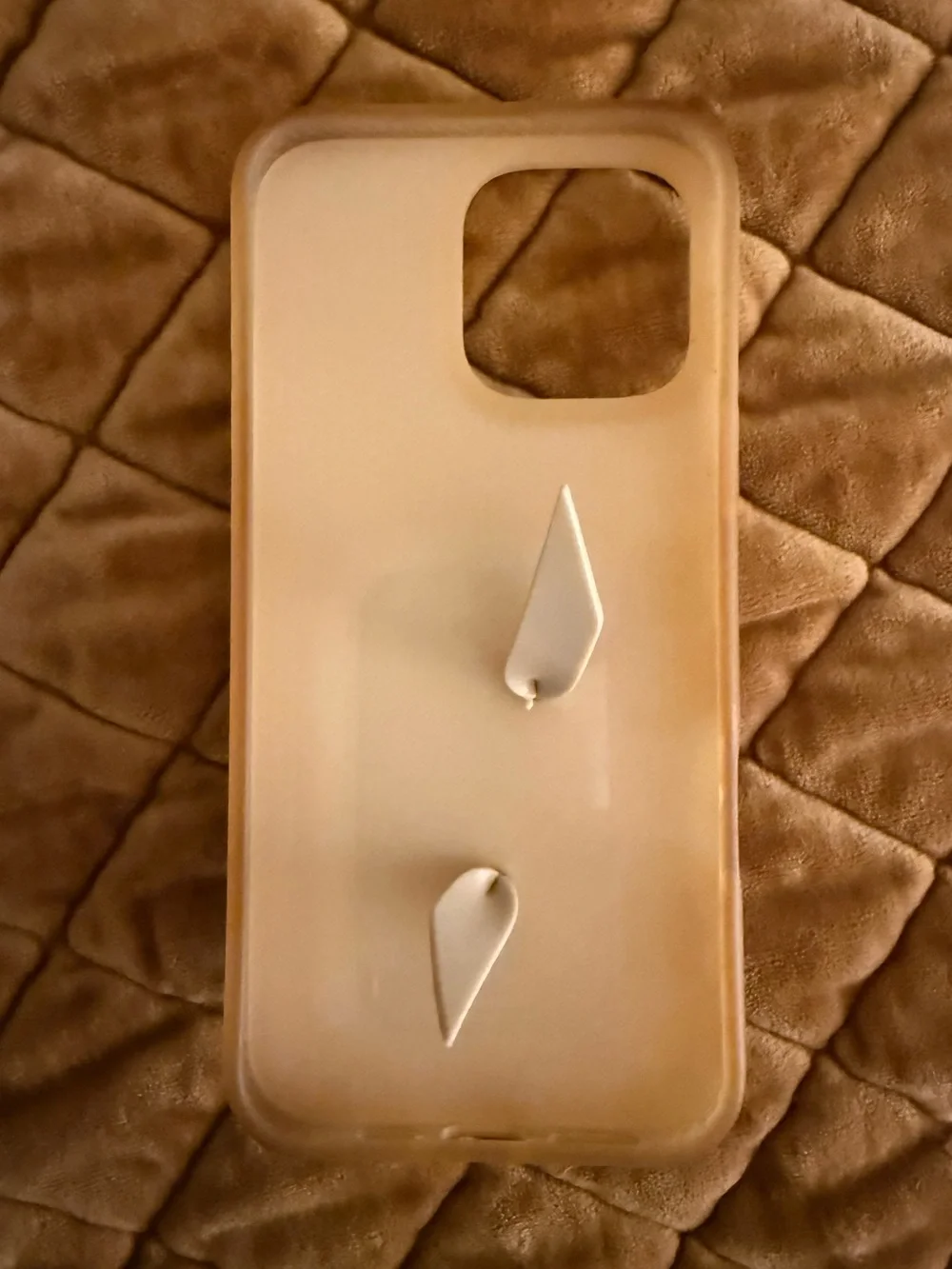 Loopy Beige & White Checker 16 Pro Max Case